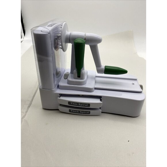 Veggetti Pro Table Top Spiralizer Spiral Vegetable Fruit Slicer Cutter 3 Blades - Picture 4 of 16